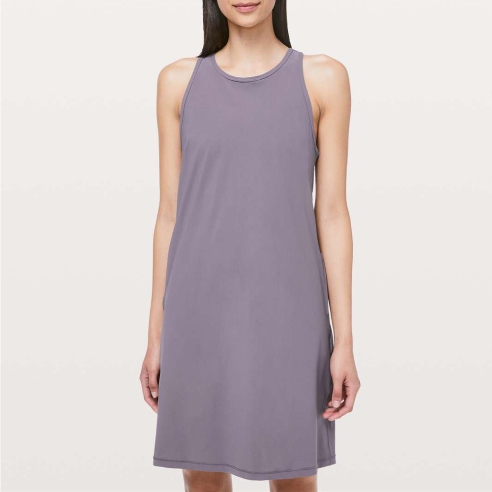 lululemon athletica Sleeveless Midi Dress in Dusty Purple No tags